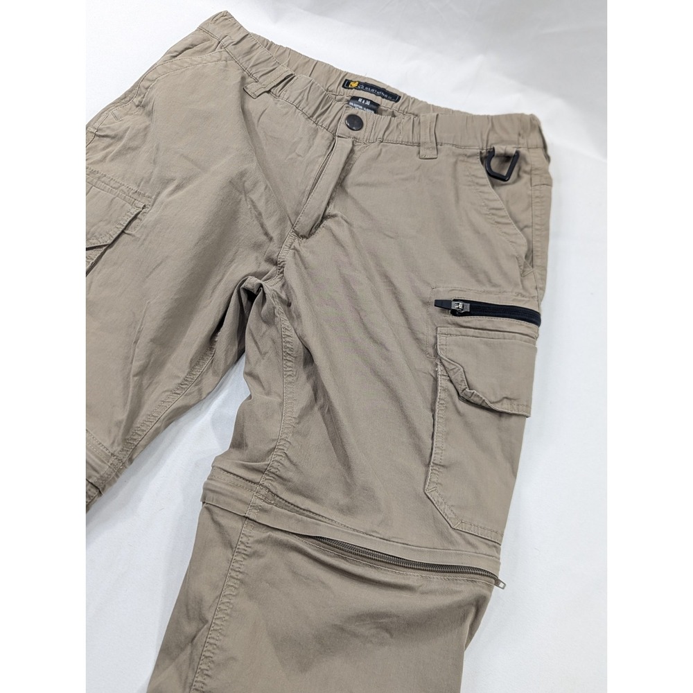 The B.C. Clothing‎ Co Convertible Pants Size 30x28 Cargo Tactical Stretch Tan